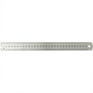 Semi Rigid Stainless Steel Ruler 30 Cm Straight Edge <b>Measuring</b> <b>Tool</b> For Precision Work - Product Image 2