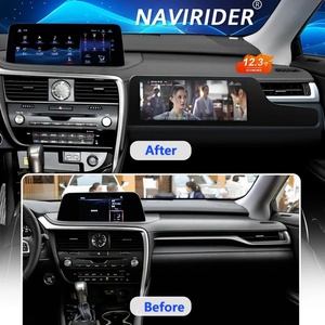 Pantalla Inteligente Copiloto Mejorada de 12.3 Pulgadas para Lexus RX RX300 RX350 RX200t RX450h 2016-2022, Reproductor Multimedia para Auto con Carplay y GPS, Unidad Principal - Product Image 5