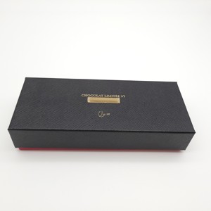 custom eco-friendly paper packaging plastic tray lid base sweet candy macaron gift box packaging chocolate box