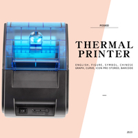 Imprimante thermique POS sans fil 3 pouces 80 mm POS 80 Pilote thermique Android Bluetooth Imprimante de reçus de factures d'hôtel