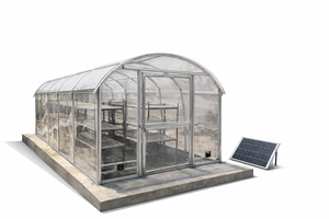 Secador Solar de Invernadero C500 con Precios Más Bajos, Secador Solar de Invernadero en Forma de Túnel de Calidad Duradera - Product Image 2