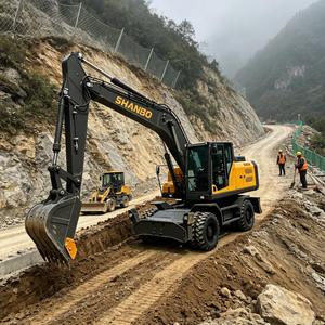 Excavadora <span class=keywords><strong>de</strong></span> Ruedas <span class=keywords><strong>de</strong></span> 16 Toneladas <span class=keywords><strong>de</strong></span> Servicio Pesado, Motor <span class=keywords><strong>de</strong></span> Alto Torque <span class=keywords><strong>de</strong></span> 110kw, para Obras <span class=keywords><strong>de</strong></span> Construcción General, Suministro <span class=keywords><strong>de</strong></span> China - Product Image 6