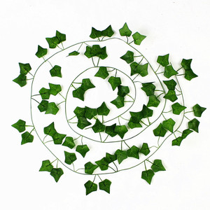 หญ้าเทียมห้าสี ต้นไอวี่ประดิษฐ์ 72 ชิ้นต่อแพ็ค พลาสติก ผ้าไหมประดิษฐ์ ตกแต่งงานแต่งงาน ตกแต่งบ้าน ของตกแต่งภายนอก - Product Image 5