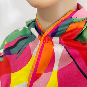 Serviette de plage en microfibre à impression intégrale par sublimation 80x160cm, imprimée double face, fermeture à pression, couleur HD pleine couleur 200gsm - Product Image 2