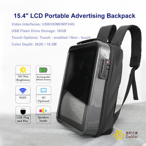 Màn hình cảm ứng backlit LCD điện tử Quảng cáo ngoài trời Ba lô biển quảng cáo cho các tòa nhà các công ty cửa hàng đám cưới nhà Thanh - Product Image 4