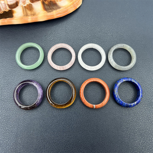 Hot Sale Reiki Gemstone <strong>Labradorite</strong> Band <strong>Ring</strong> Natural Stones <strong>Rings</strong> Energy Healing Rose Quartz Lapis Lazuli Crystal Men <strong>Rings</strong> - Product Image 2