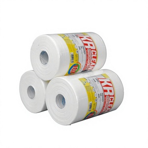 KRClean Non Woven Food Wipes 200 Sheets 20x25cm Kitchen Drying Cloth for Fish Meat <b>Fruit</b> Preservation Sustainable Stocked 4kg - Product Image 1