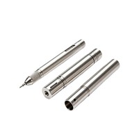 Détecteur portable fabriqué sur mesure en Chine avec un boîtier en aluminium anodisé (6061/6063) usiné par CNC en forme de stylo