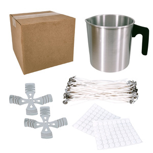 Vente en gros de mèches de bougies en coton de 15 cm, sans fumée, organiques, écologiques, mèches de bougies en coton tressé pour la fabrication de bougies - Product Image 6