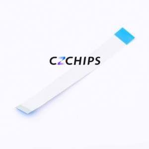 FFC0.5B-23P-100-4-8 FFC Cable (Flexible Flat Cable) P=0.5mm Connector 23P 0.5mm Reverse 10cm - Product Image 2