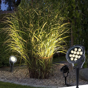 24W 36W LED 12V support de <span class=keywords><strong>fontaine</strong></span> de paysage en acier inoxydable IP68 étanche blanc chaud 3000K LED lumière de piscine sous-marine - Product Image 4