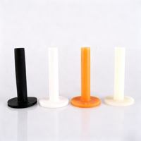 Vente chaude de tees de golf en caoutchouc durables personnalisés en vrac, tailles de 35 mm à 83 mm, couleurs mélangées, livraison rapide, emballage personnalisé
