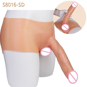 Wholesale Various Silicone Soft Elastic Sex <b>Dildo</b> Pants Solid Strap-on <b>Dildo</b> Realistic Penis Lesbian Big Penis Adult Sex Toys - Product Image 2