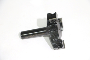 Fresa para madera de 3 filos con insertos reemplazables, vástago D12, diámetro exterior D60, para la industria estadounidense de procesamiento de paneles de madera, broca para ranurar y recortar - Product Image 5