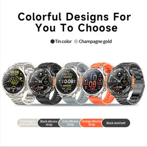 Reloj Inteligente de Lujo MK100 con GPS, Linterna, Pantalla TFT, Batería de Gran Capacidad, Detección de Salud, Asistente de Voz y Carátulas Personalizables - Product Image 2