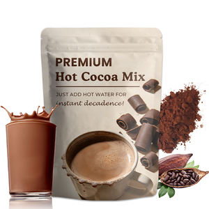 Mezcla de Chocolate Caliente de Lujo Premium OEM, <span class=keywords><strong>Cacao</strong></span> Procesado Alcalinamente con Leche de Coco Cremosa y Sabor Natural - Product Image 1