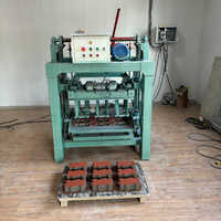 Machine à fabriquer des briques semi-automatique de type 4-35 pour usine de production de briques, pour la construction de bâtiments commerciaux et résidentiels