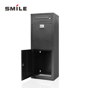 CHNSMILE Anti-Theft <strong>Parcel</strong> <strong>Box</strong> Waterproof Indoor/Outdoor <strong>Security</strong> Mailboxes for Home Garden Post Application Made of Steel - Product Image 4