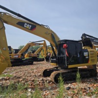 Excavator Bekas Caterpillar 320EL 320E Berkualitas Tinggi, Jam Kerja Rendah, 20T, Mesin Asli