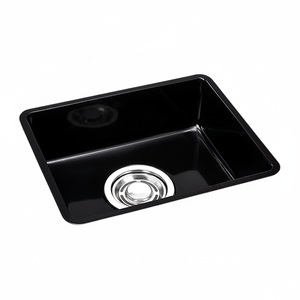 [BAEKJO] ENAMEL 540 BLACK High-resistance ENAMEL COLOR <b>SINK</b> coating delivering a sleek and scratch-proof <b>kitchen</b> <b>sink</b> - Product Image 2