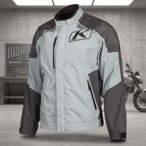 Chaqueta de Motocicleta para Hombre, Manga Larga, Impermeable, Poliéster/Nailon 220g, GORE-TEX, Azul Gris, Ropa de Invierno para Exteriores - Product Image 4