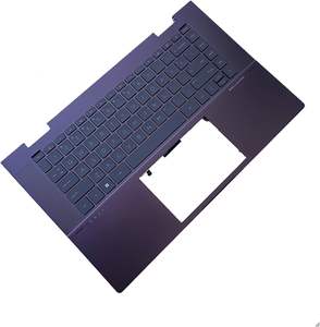 Coque supérieure d'origine neuve pour ordinateur portable HP Envy X360 15-EW, repose-poignets, clavier rétroéclairé US, assemblage N15946-001 - Product Image 3