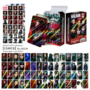 KPOP 124 piezas/caja Bangtan Boys ARIRANG <span class=keywords><strong>JungKook</strong></span> V JIMIN SUGA RM <span class=keywords><strong>J</strong></span>-<span class=keywords><strong>HOPE</strong></span> JK Tarjeta Láser Fotográfica Lomo Card Photo Card - Product Image 6