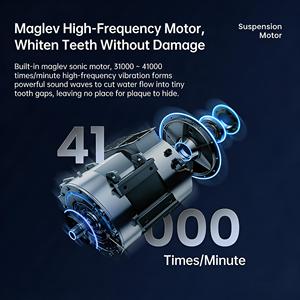 Spazzolino Elettrico Sonico per Igiene Orale con Sensore di Pressione, Display LED, Tecnologia Intelligente, Sbiancamento Denti, Setole Morbide, Impermeabile IPX7 - Product Image 4