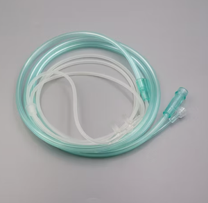 บริการซ่อมแซมสายออกซิเจนแบบใช้แล้วทิ้งชนิด PVC สำหรับจมูก สายสวนจมูก ท่อออกซิเจน สายสวนออกซิเจน - Product Image 1