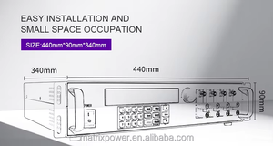 Alimentation de laboratoire quadri-canaux MATRIX MFP-4000, 150W/300W, programmable, garantie 3 ans, usage industriel, dédié à l'ATE - Product Image 5