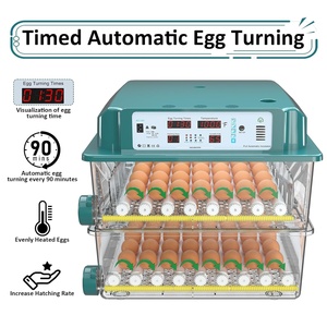 Incubadora de huevos automática Chalixion Capacidad de incubación de huevos 120 5 modos automáticos Control de temperatura de humedad 5 días de incubación - Product Image 4
