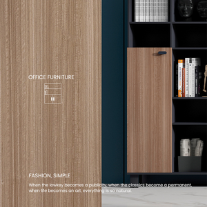 Hot Sale Modern Wooden Vertical <strong>Filing</strong> <strong>Cabinet</strong> <strong>Shelves</strong> CEO Boss Office Desk Furniture for Home School Living Room Office - Product Image 2