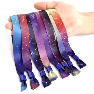 Pulseras de Tela Satinada Personalizadas de Alta Calidad 2026 con Clip Metálico para Eventos, Muestra Gratuita - Product Image 4