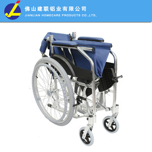 Fauteuil roulant manuel en tissu Oxford avec frein en U, durable pour la mobilité des personnes âgées et les soins de santé - Product Image 4