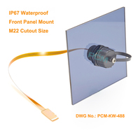 Extensor de Ranura para Tarjeta Micro SD para Exteriores, Cable de Extensión para Tarjeta TF Resistente al Agua IP67 para Gabinete, Chasis, Carcasa, Marco