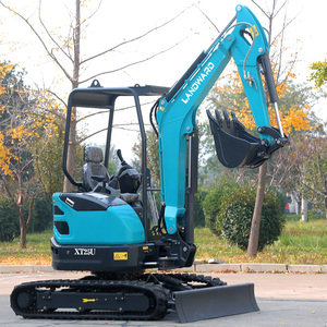 Miniexcavadora de 2.5 Toneladas Landward XT25U con Giro Cero, Motor Hidráulico para Granja, Bajo Mantenimiento, Venta al por Mayor - Product Image 2