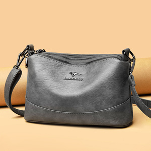 Wholesale Fashion <b>Soft</b> PU <b>Leather</b> Large Capacity Shoulder Crossbody Tote Bag Luxury Women Hand Bag Designer <b>Purse</b> and Handbag - Product Image 1