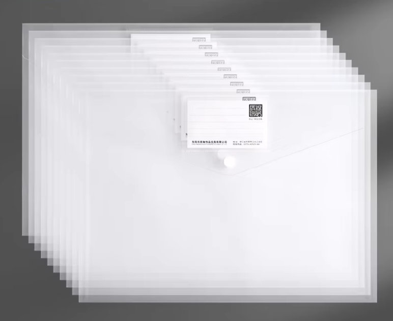 Transparent white labels-14 micron-pack of 10