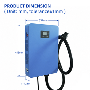 <b>72v</b> 80a 6400w High Power 1-phase <b>Battery</b> Charger for Vehicles Agvs Solar Systems With Lcd Display - Product Image 1