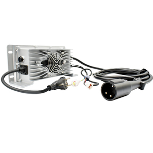 Chargeur industriel 24V 30A IP67 pour batteries LiFePO4 et plomb-acide avec indicateur LED de verrouillage pour plateforme élévatrice électrique - Product Image 4