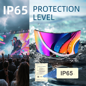 Led Ngoài Trời Linh Hoạt Màn hình LED hiển thị mô-đun quảng cáo điện tử màn hình cong hình trụ màn hình quảng cáo - Product Image 2