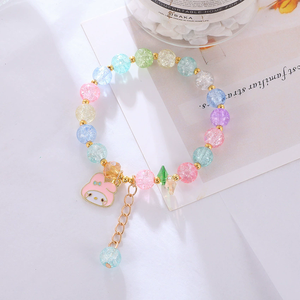 Pulsera Explosiva de Cristal, <span class=keywords><strong>Serie</strong></span> Sanlio, Joyería Coreana para Niñas, Kulomido, Pulsera para Mejores Amigas, Estudiantes, Estilo Ins - Product Image 4