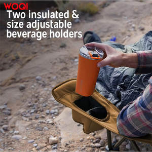 Silla Plegable Portátil para Camping y Playa Woqi, Color Verde Pavo Real, 53.5x44x61cm - Product Image 4