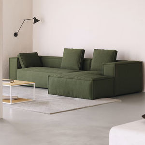 Canapés de compression modernes en forme de L <span class=keywords><strong>tissu</strong></span> <span class=keywords><strong>magique</strong></span> pour le salon canapés de compression canapé en mousse à mémoire de forme canapés de compression modulaires - Product Image 2