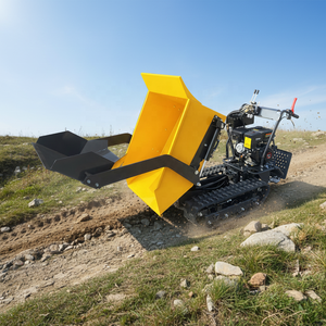 Carretilla a Motor de Gasolina de 500 kg, ISO9001 CE, Mini Dumper Autocargable y Autovolcable para Minería, Jardinería y Construcción - Product Image 3