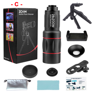 Télescope monoculaire haute puissance 18x25, monoculaire léger avec adaptateur <span class=keywords><strong>Smartphone</strong></span> adapté pour regarder les sports, la pêche, - Product Image 3