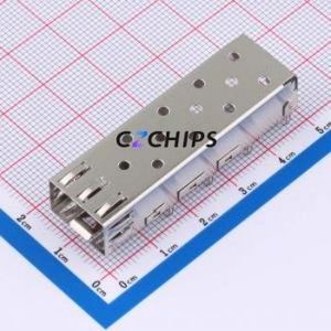 HCSFP03 Optical Module Connector Through hole Component (THT) Connector Case (Cage) SFP 1 - Product Image 1