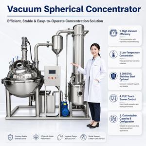 เครื่องระเหยแบบสุญญากาศสูง: การเข้มข้นสารสกัดจากพืชที่อุณหภูมิต่ำ - Product Image 6
