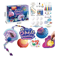 Kit de peinture EPT DIY Pierres de rivière qui brillent dans le noir, arts et artisanat pour enfants
