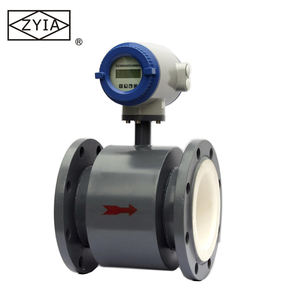 大型ステンレス鋼電磁流量計 低価格一体型磁気流量計 耐酸性液体・オイル対応 OEMカスタマイズ可能 PTFE - Product Image 5